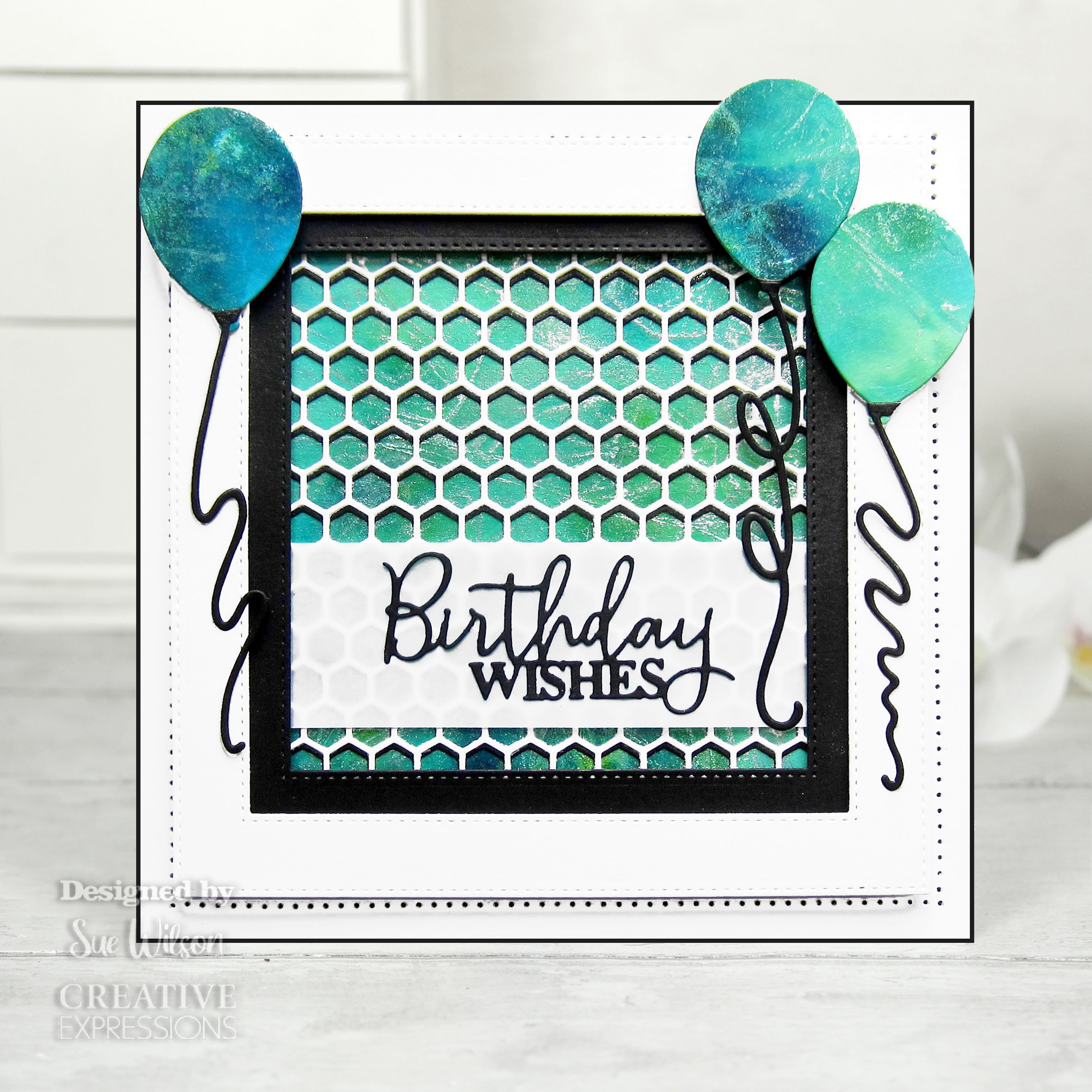 Hexagon - Background Collection - Craft Die