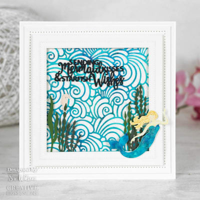 Beach Waves Background - Craft Die