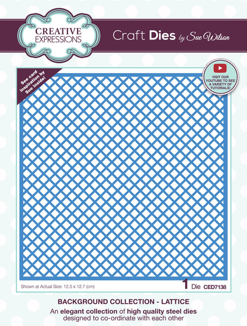 Background Lattice - Craft Die