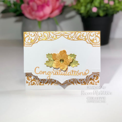Beaded Cornice Border - Craft Die