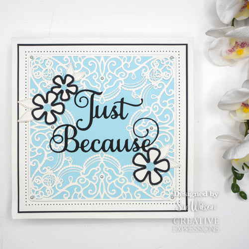 Draped Jewelled Border - Craft Die