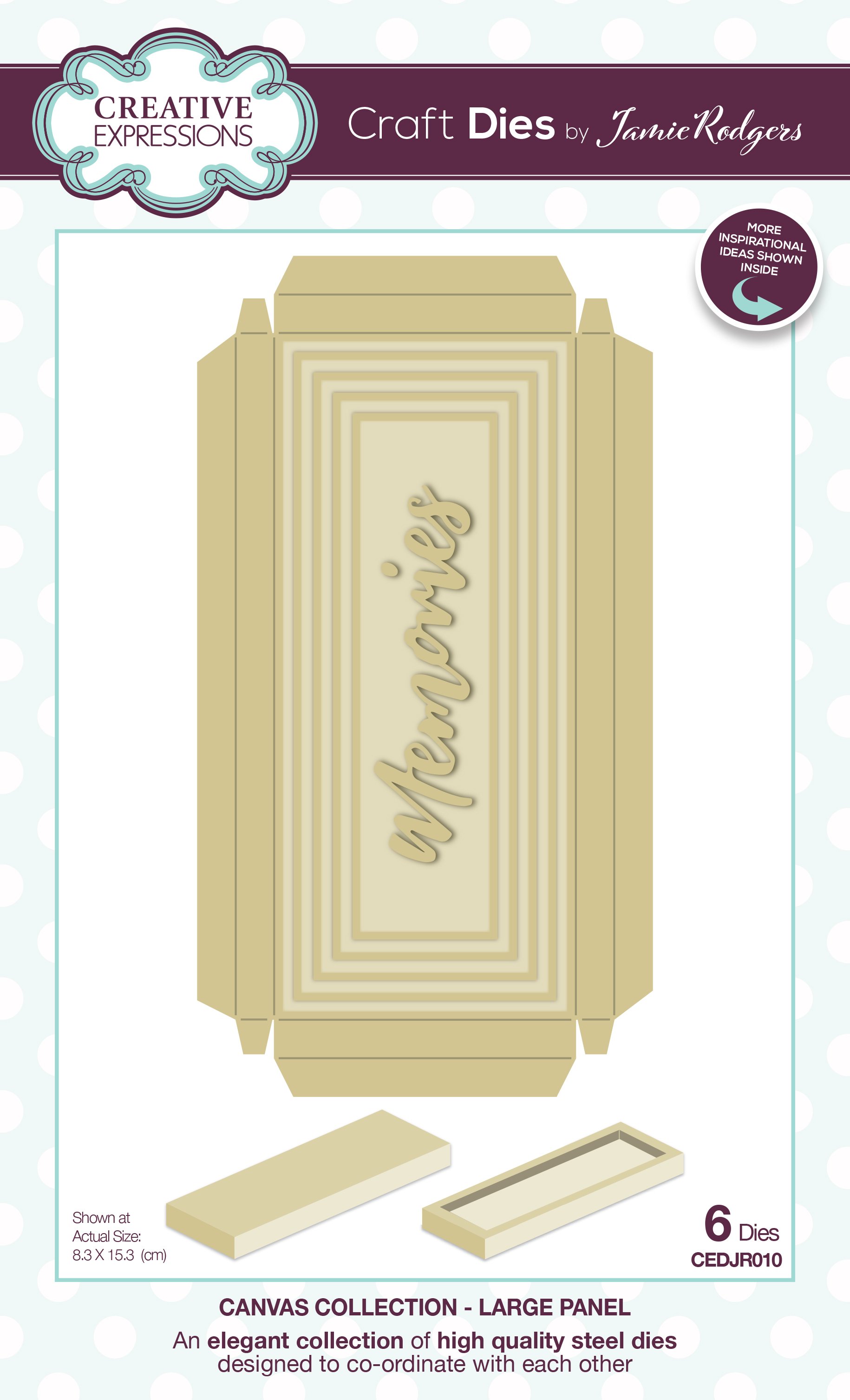 Canvas Collection - Large Panel - Craft Die Set