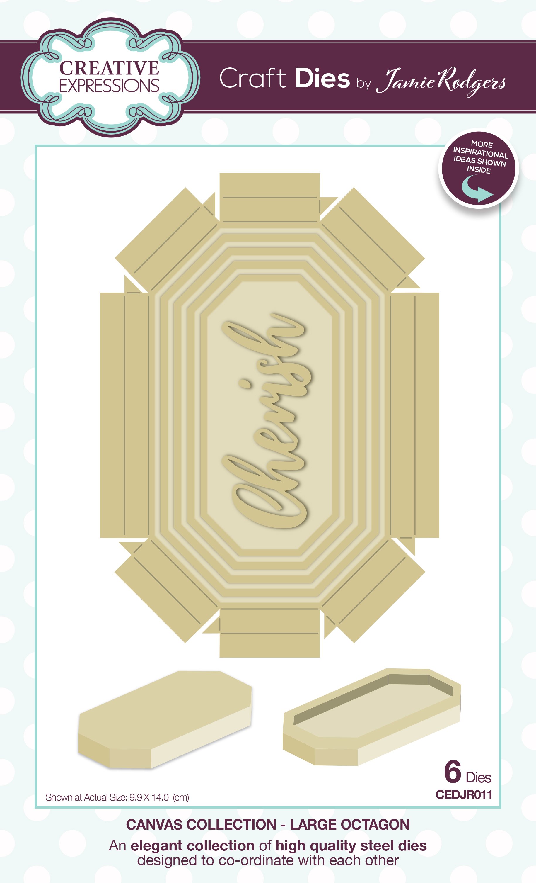Canvas Collection - Large Octagon - Craft Die Set