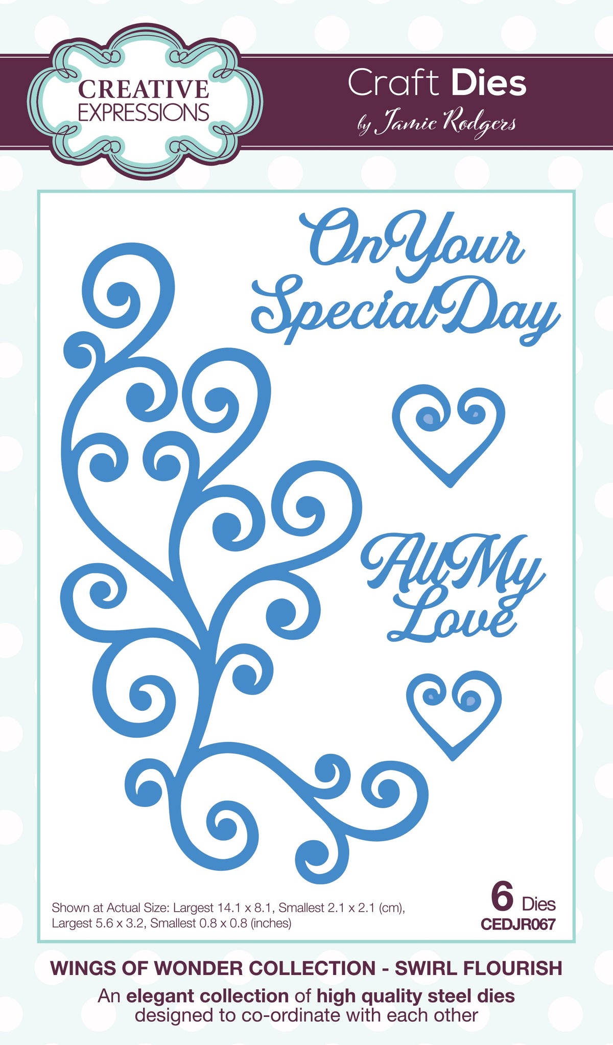 Swirl Flourish - Craft Die