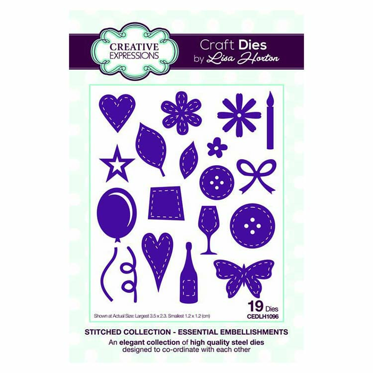 Essential Embellishments - Creative Expressions Craft Die