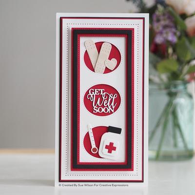 Get Well Soon - Mini Expressions Craft Die