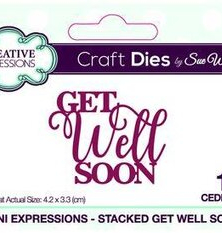 Get Well Soon - Mini Expressions Craft Die