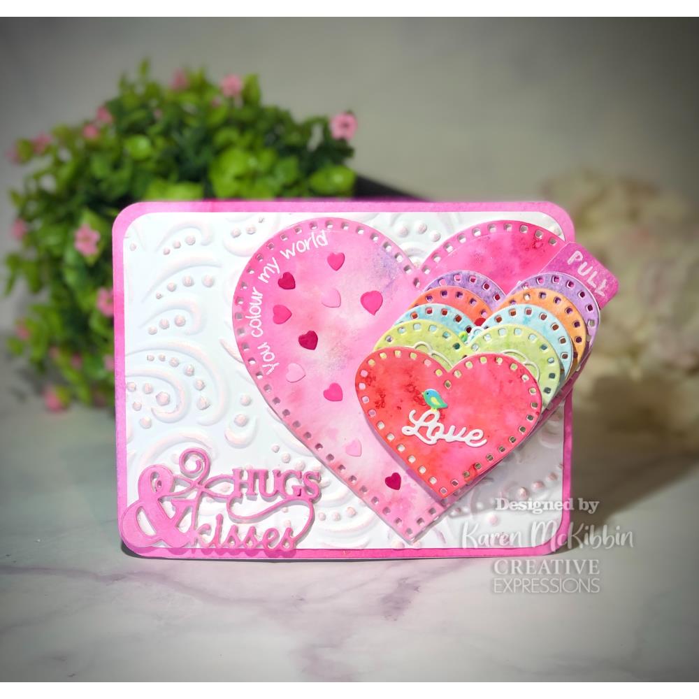 Hugs and Kisses - Mini Expressions Craft Die