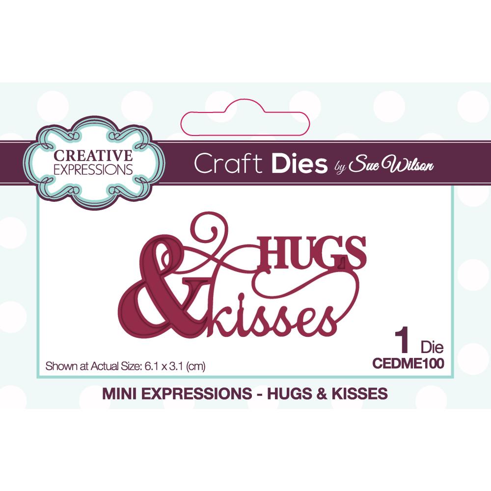 Hugs and Kisses - Mini Expressions Craft Die