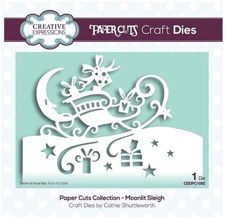 Moonlit Sleigh - Christmas Creative Expressions Craft Die
