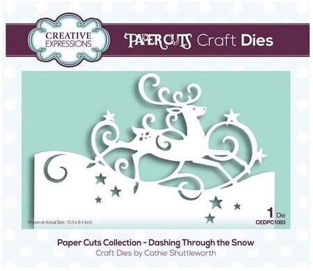 Dashing Through the Snow - Christmas Craft Die
