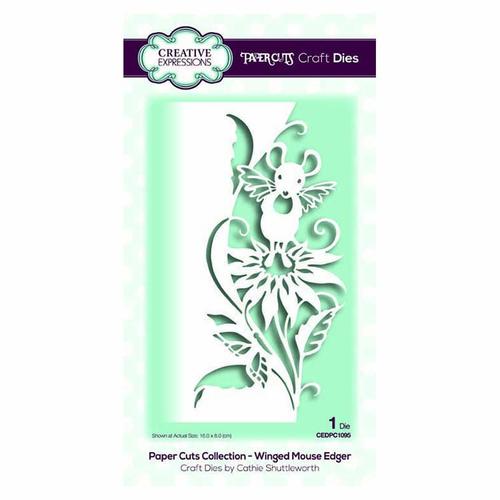 Winged Mouse Edger - Creative Expressions Craft Die