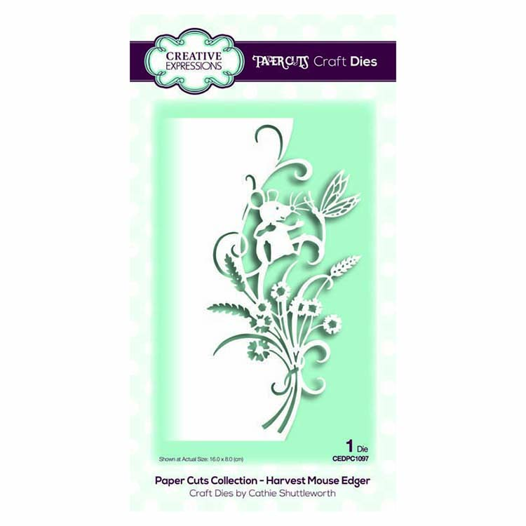 Harvest Mouse Edger - Creative Expressions Craft Die