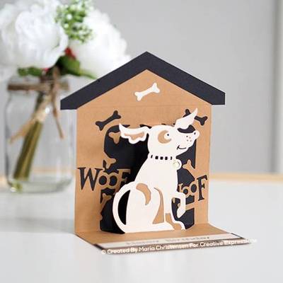 Woof! Popup - Paper Cuts Craft Die