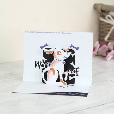 Woof! Popup - Paper Cuts Craft Die