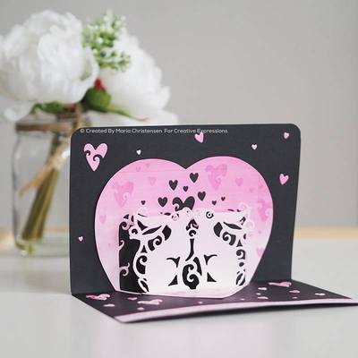 Spring Is In The Air Popup - Paper Cuts Craft Die