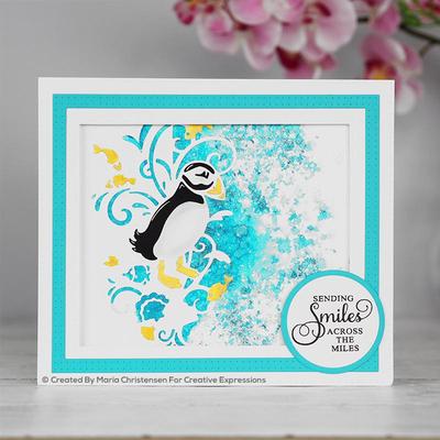 Puffin Splash Edger - Paper Cuts Craft Die