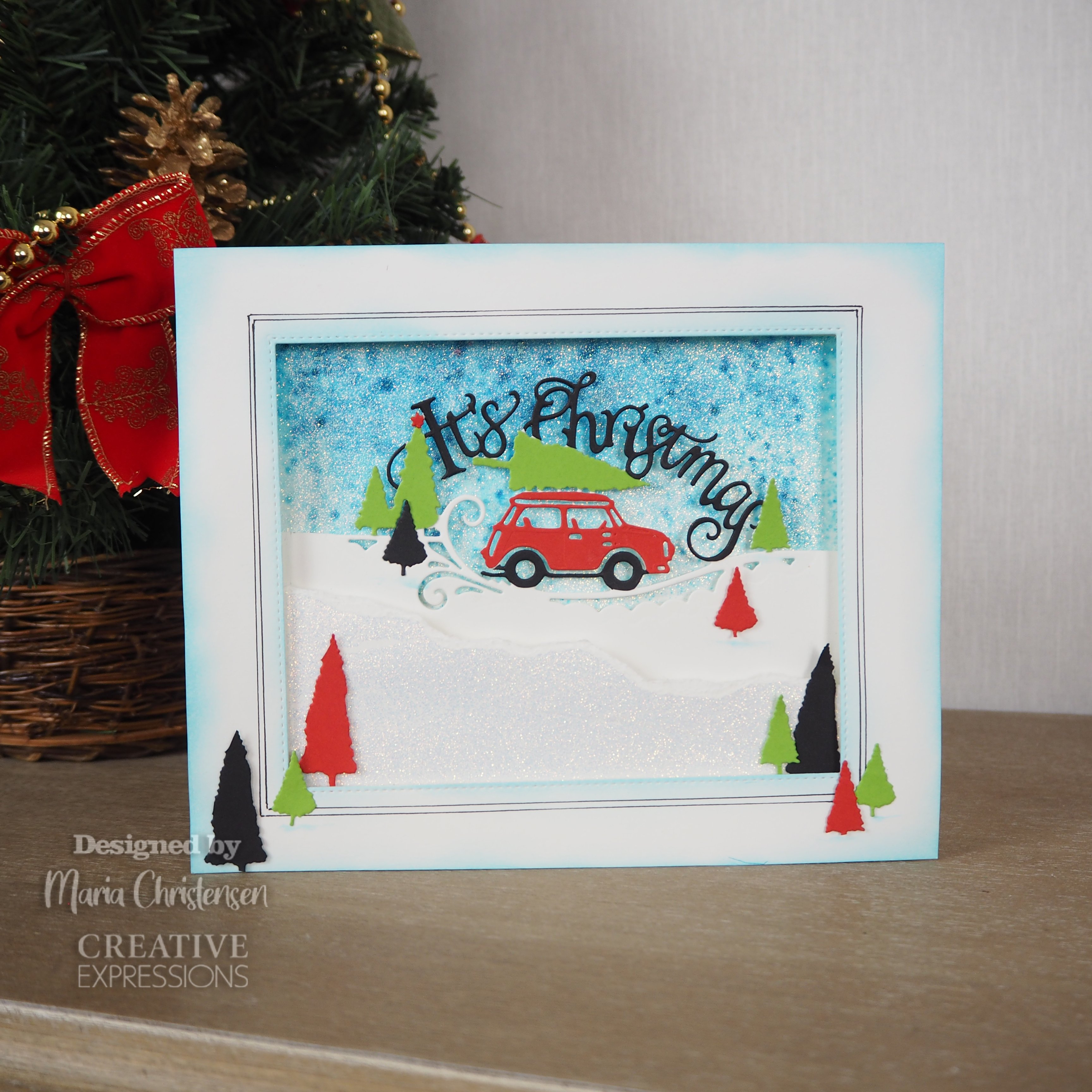 It's Christmas Edger - Paper Cuts Craft Die