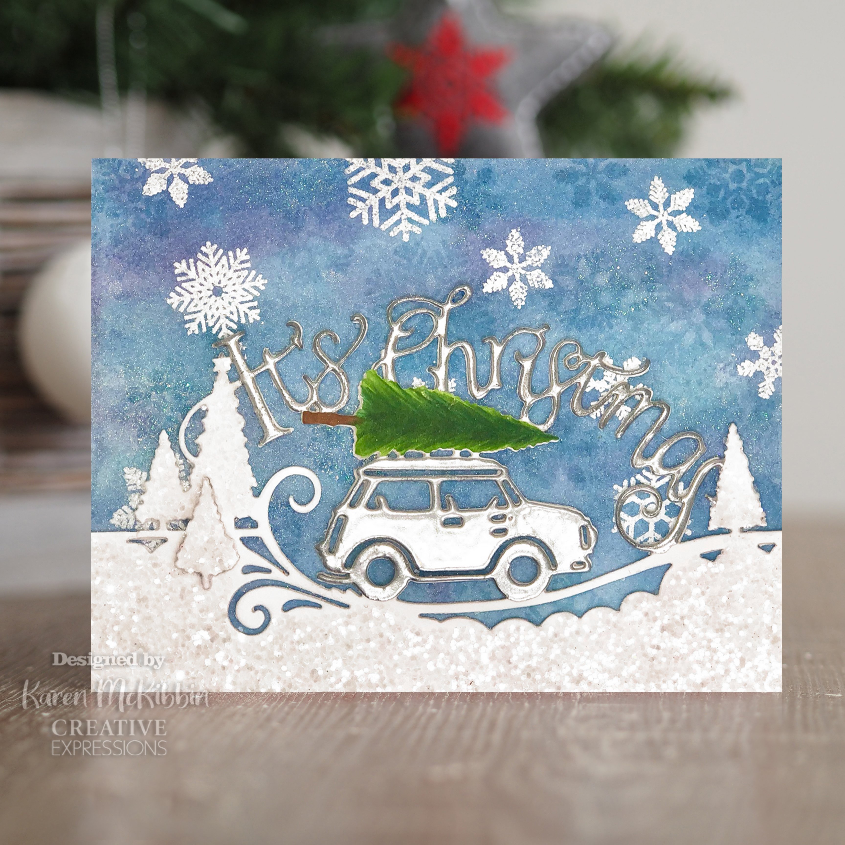 It's Christmas Edger - Paper Cuts Craft Die