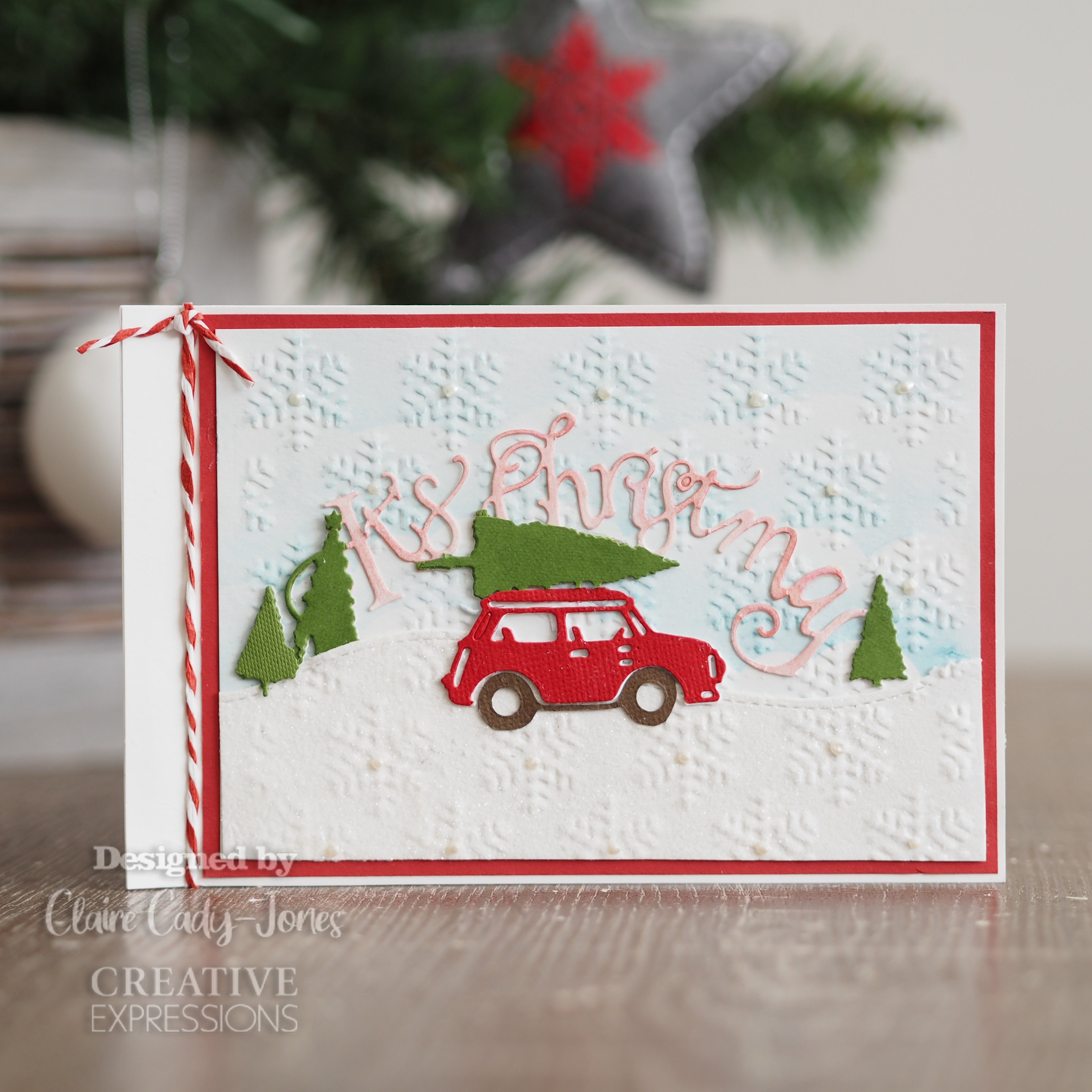 It's Christmas Edger - Paper Cuts Craft Die