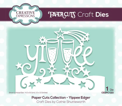 Paper Cuts Yippee Edger - Craft Die