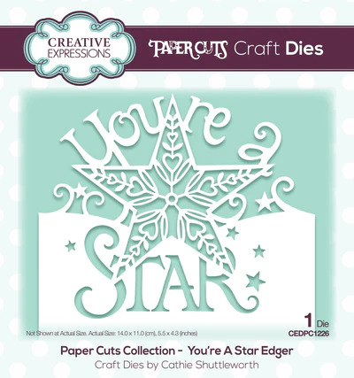 Paper Cuts You're A Star Edger - Craft Die