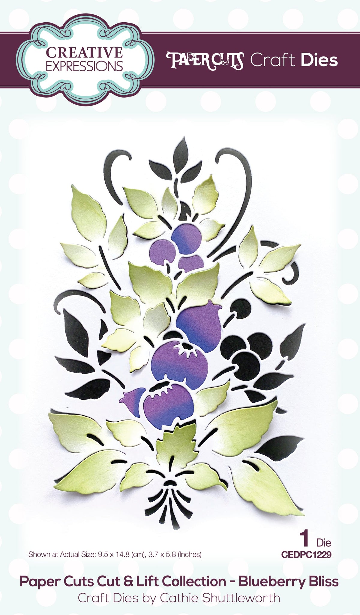 Blueberry Bliss - Craft Die