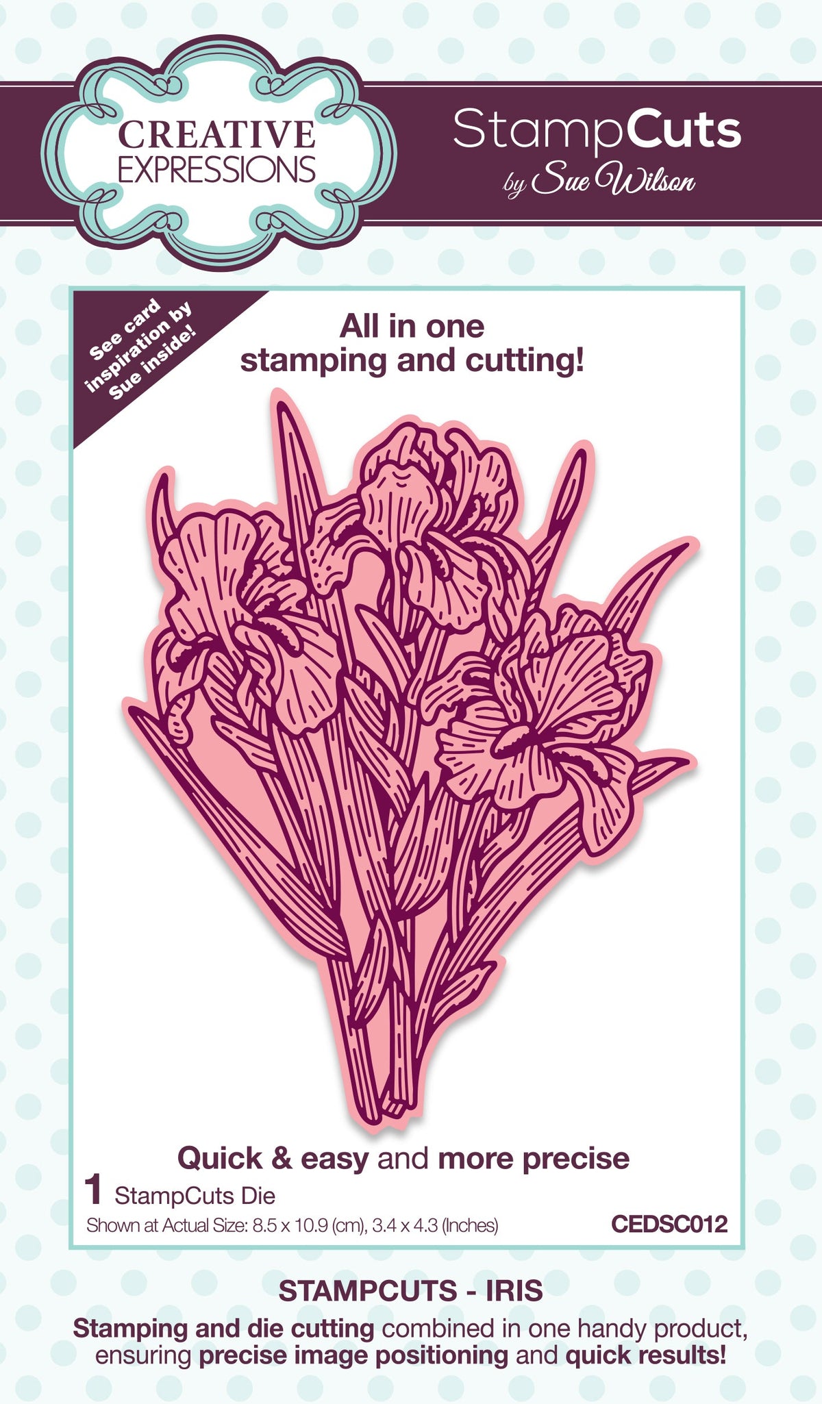 Iris StampCuts - Stamp And Die