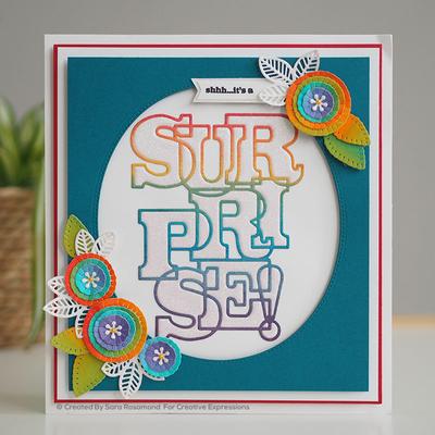 Happy - Big Bold Words - Stamp and Die Set