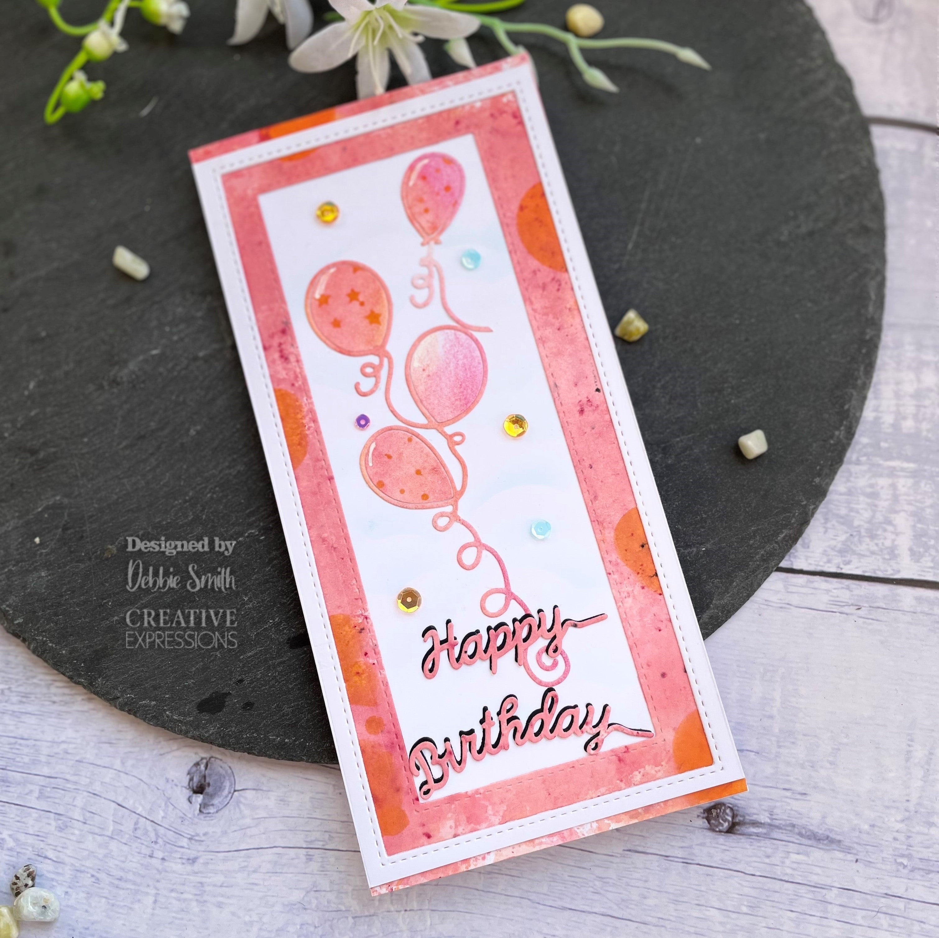 Balloons - One-Liner Collection - Craft Die Set