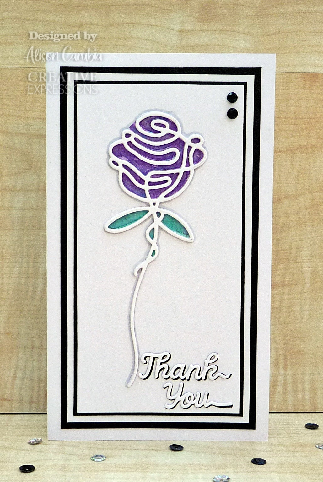 Roses - One-Liner Collection - Craft Die Set
