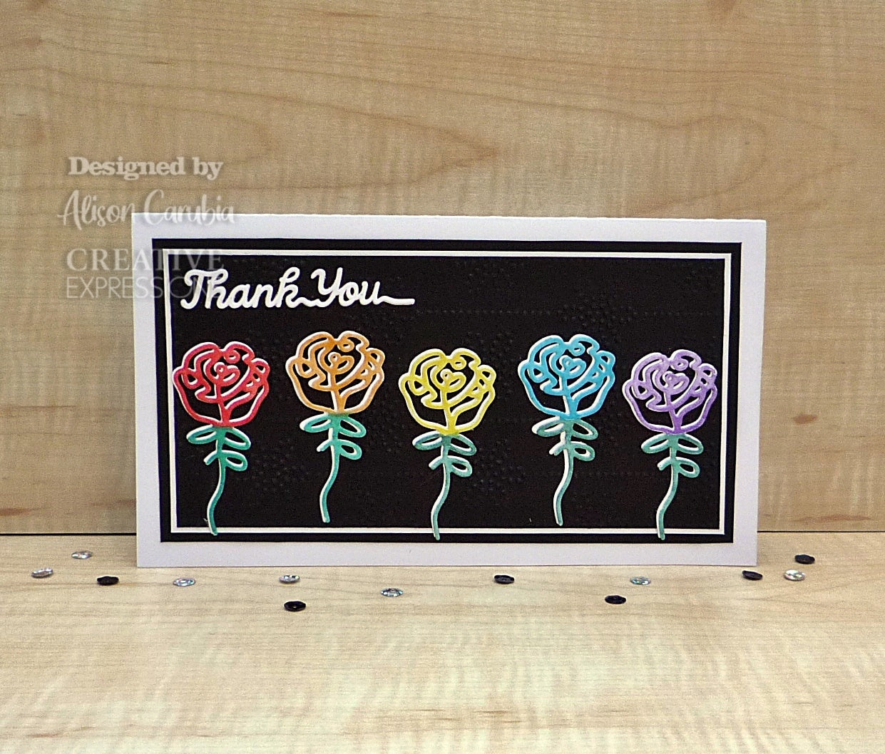 Roses - One-Liner Collection - Craft Die Set