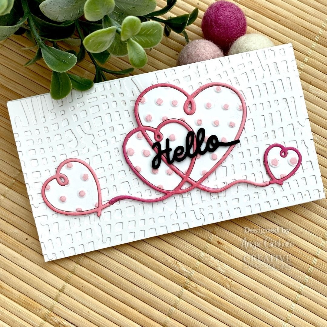 Hearts - One-Liner Collection - Craft Die Set