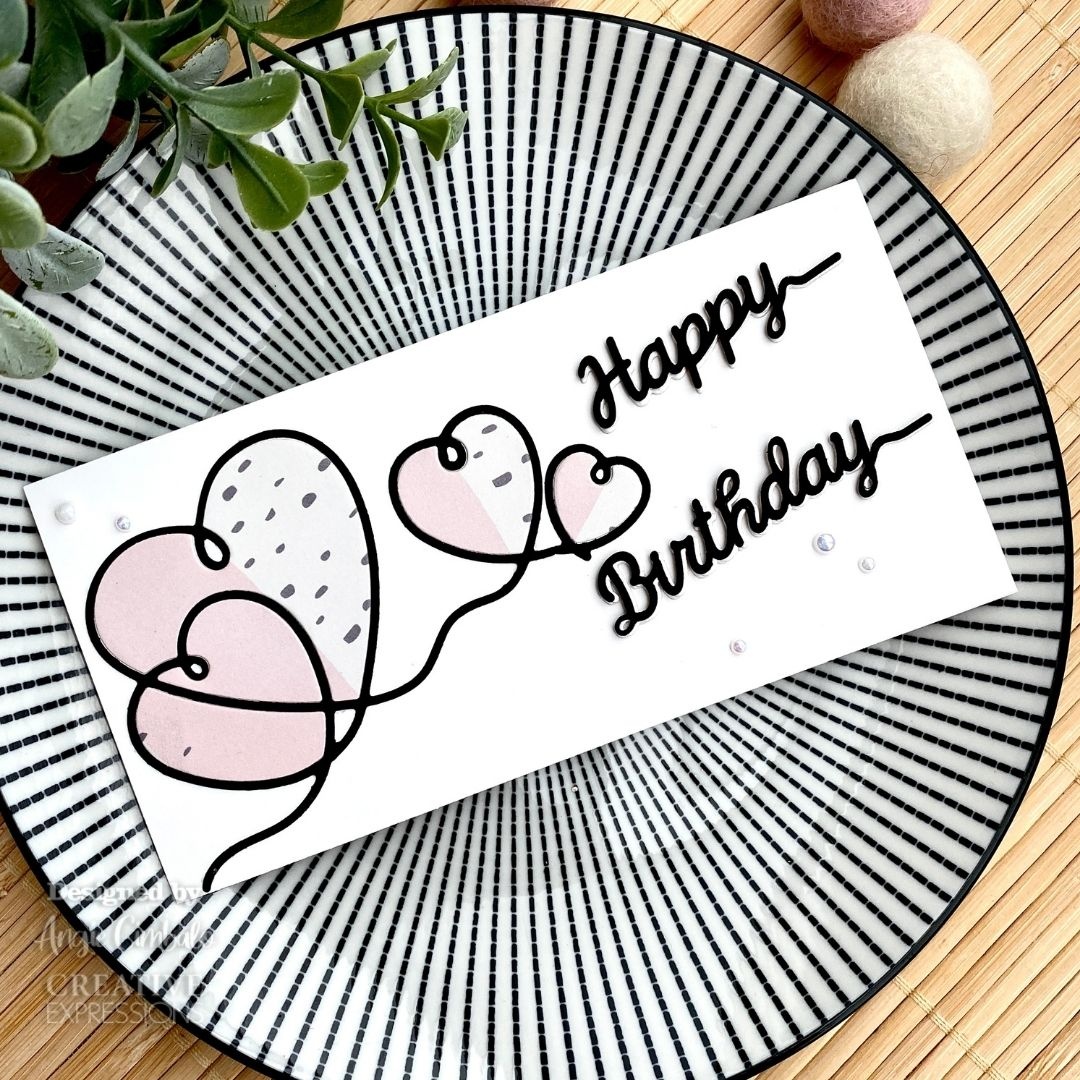 Hearts - One-Liner Collection - Craft Die Set