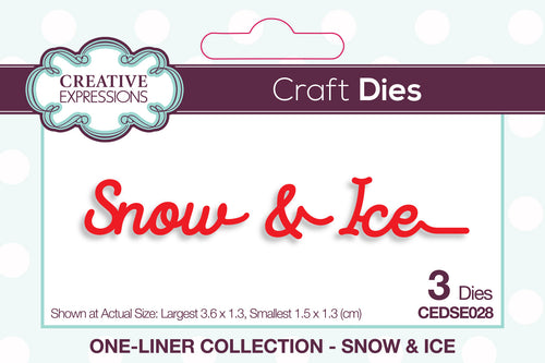 Snow And Ice - Craft Die