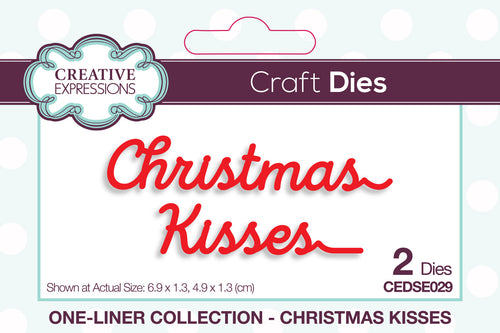 Christmas Kisses - Craft Die