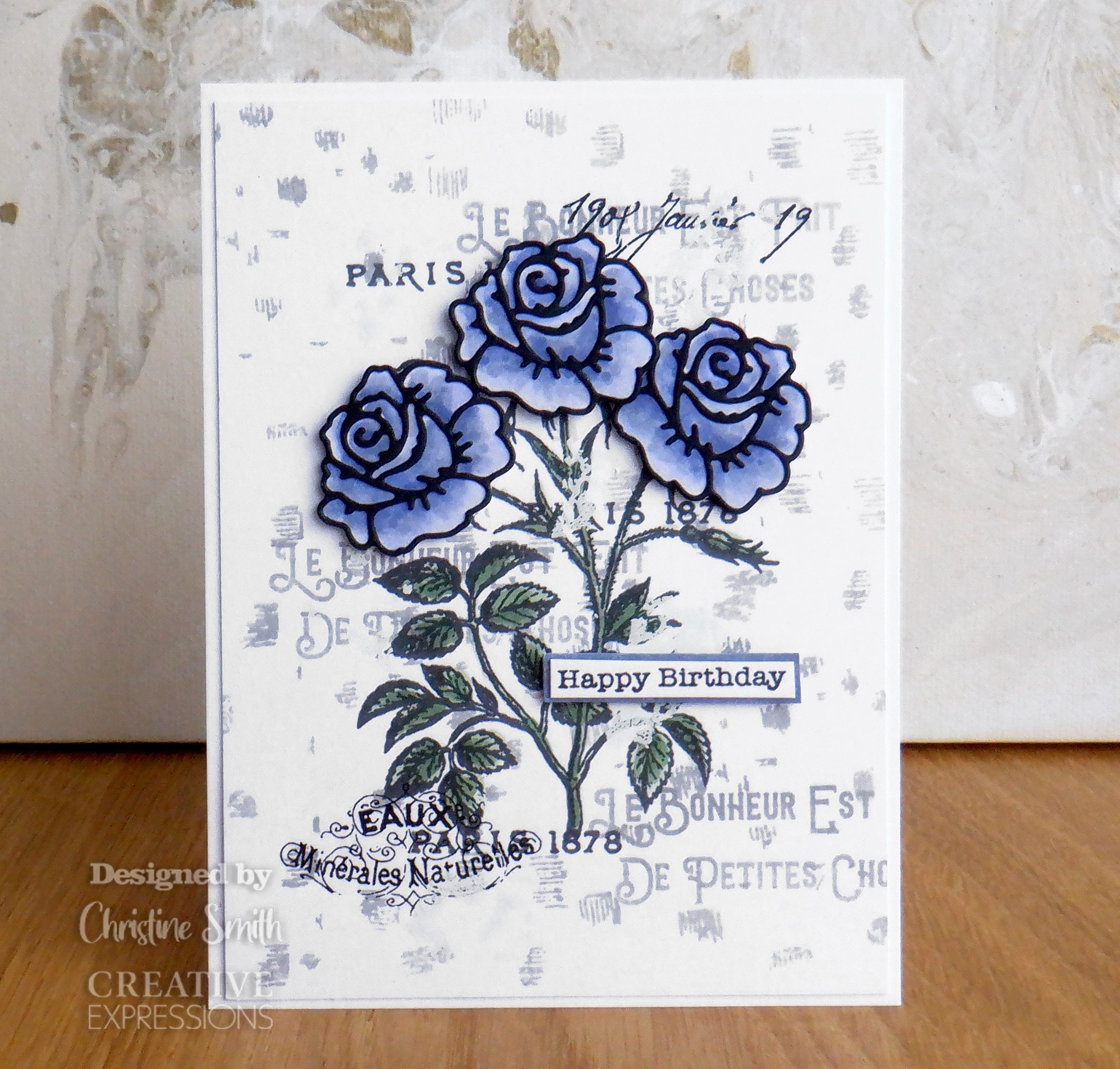 Vintage Rose - Shabby Basics - Craft Die Set