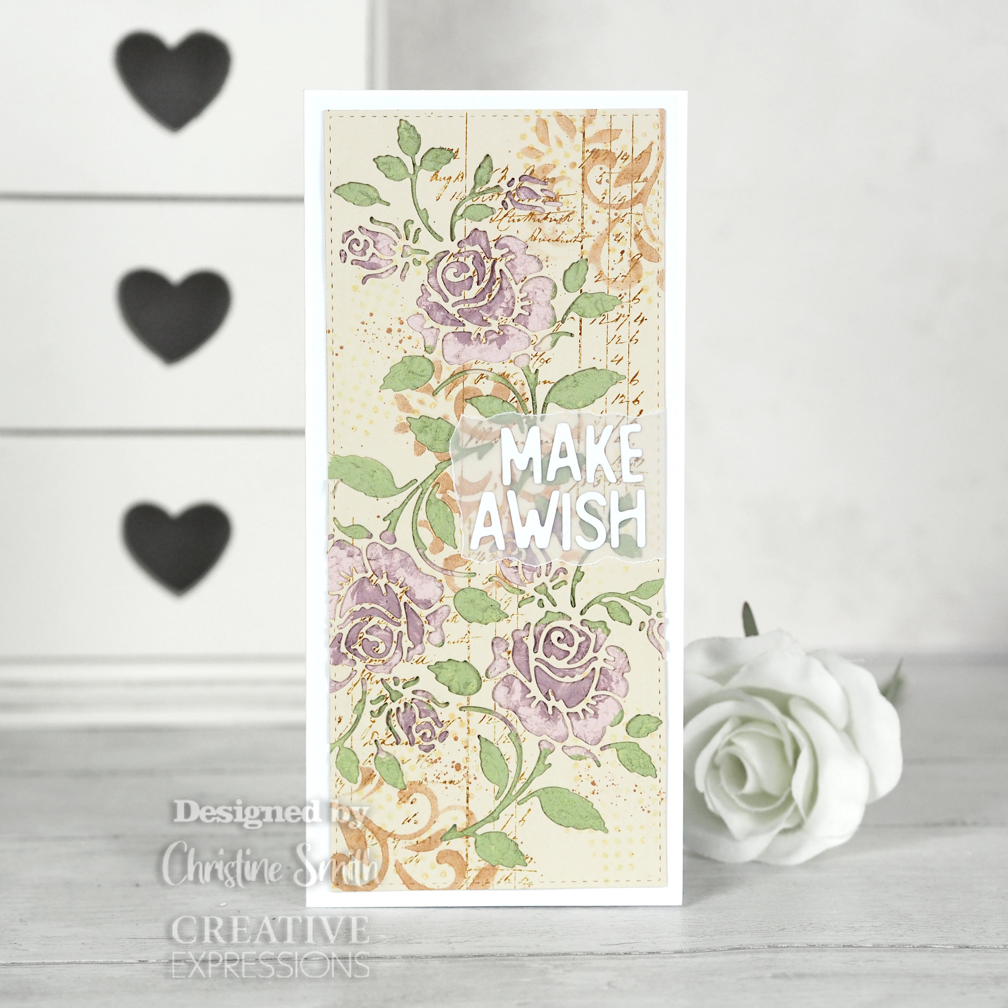 Vintage Rose - Shabby Basics - Craft Die Set