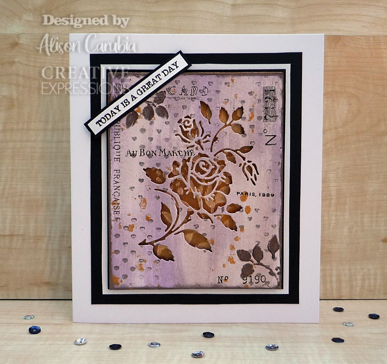 Vintage Rose - Shabby Basics - Craft Die Set