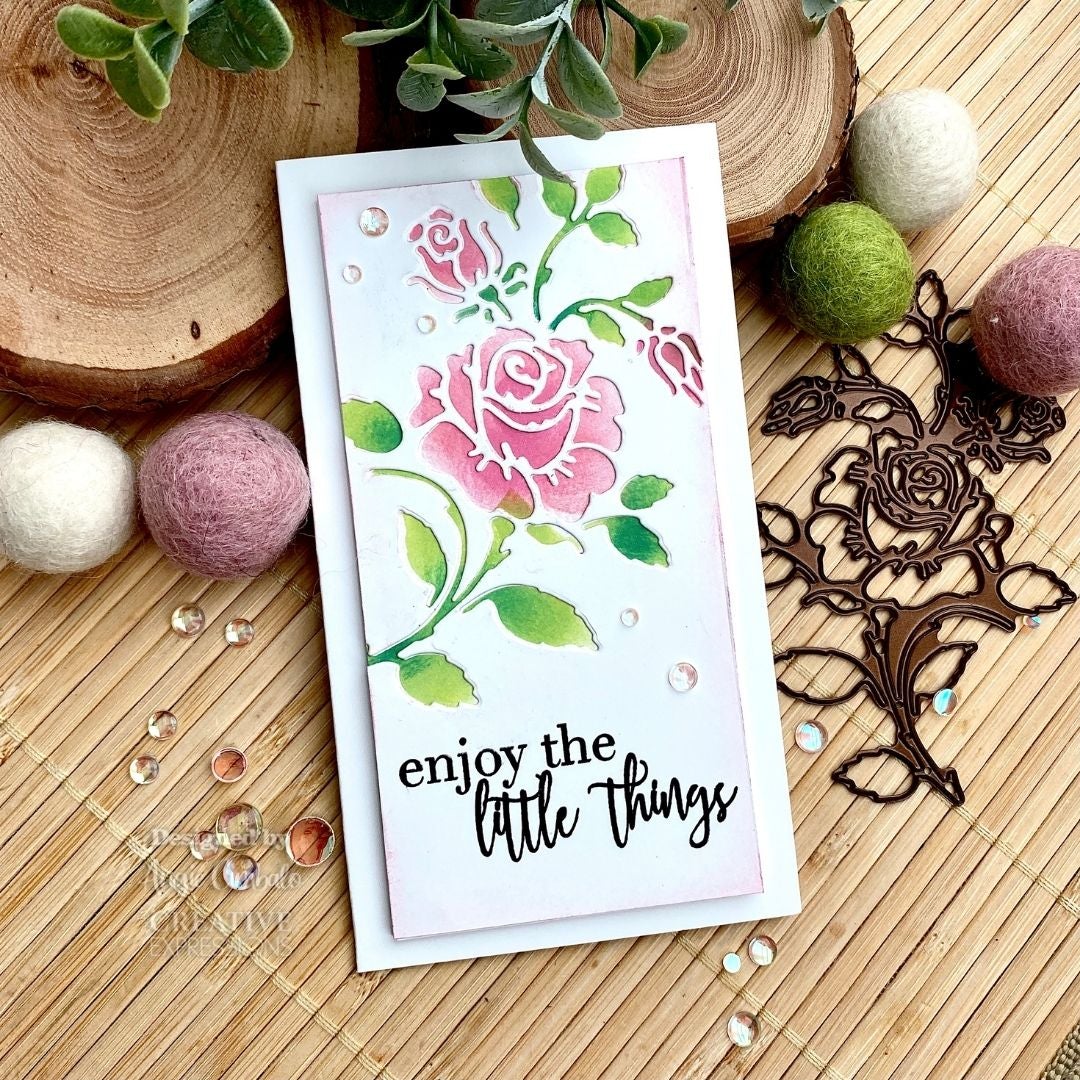 Vintage Rose - Shabby Basics - Craft Die Set