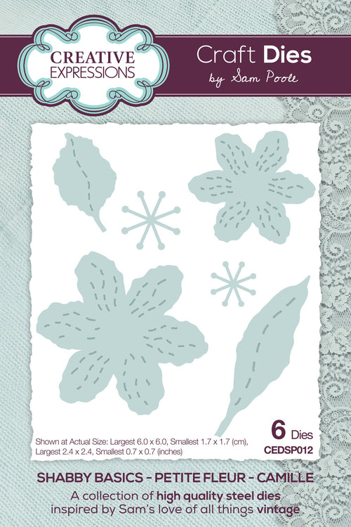 Shabby Basics Petite Fleur - Camille - Craft Die