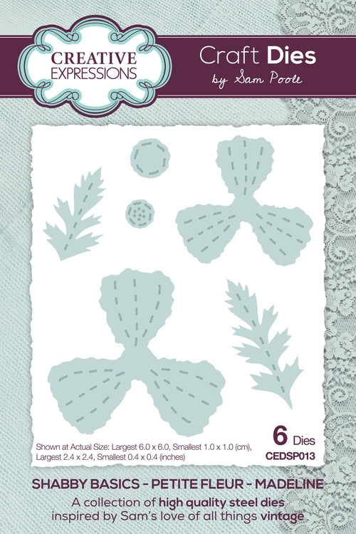 Shabby Basics Petite Fleur - Madelaine - Craft Die