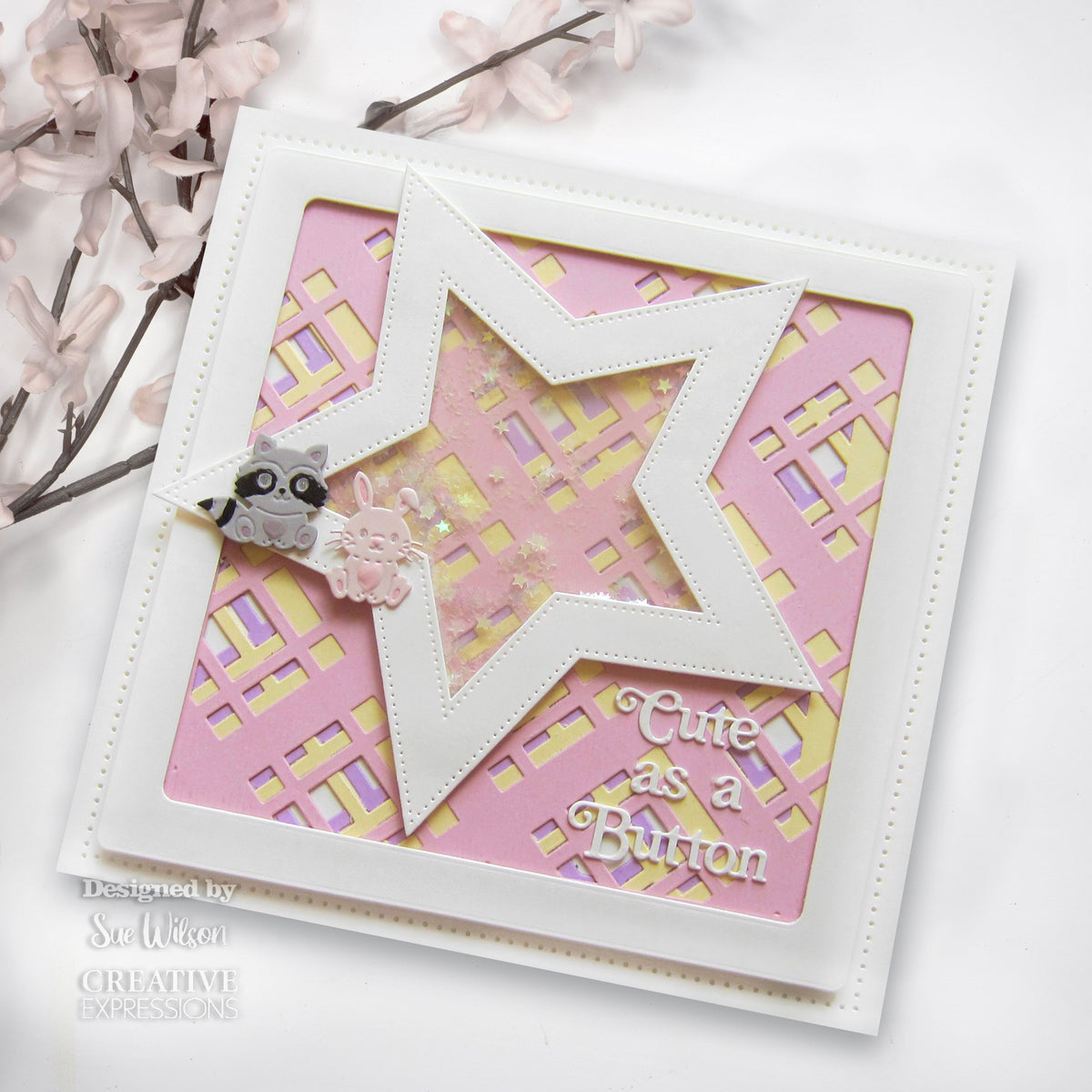 Cute As A Button - Craft Die