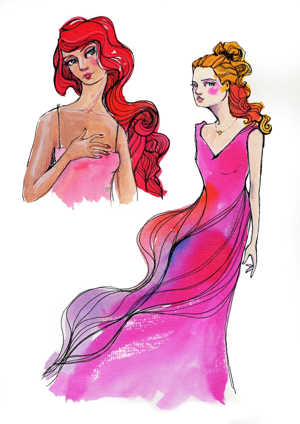 Free Flowing - Clear Stamp