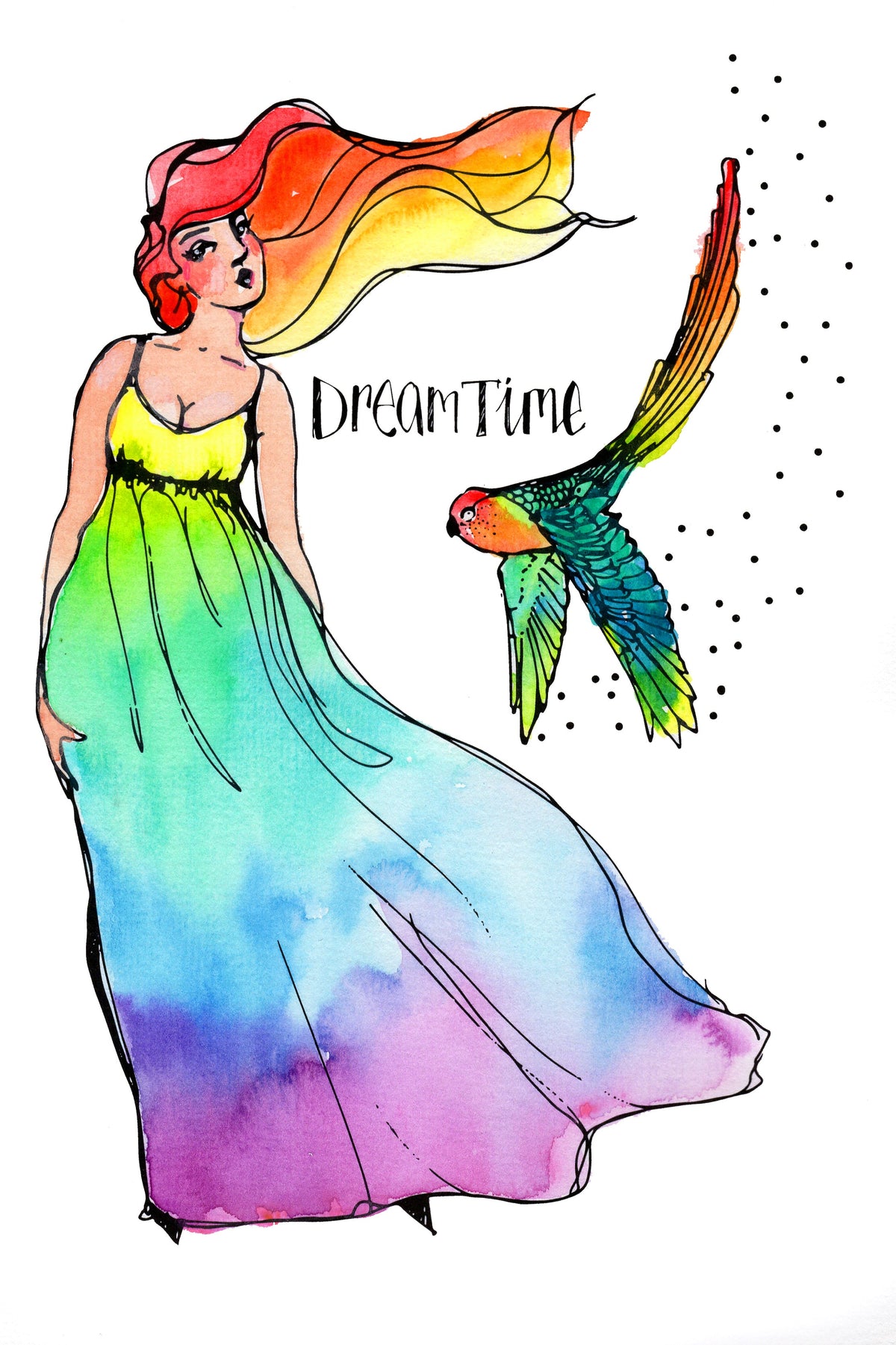 Dream Time - Clear Stamp