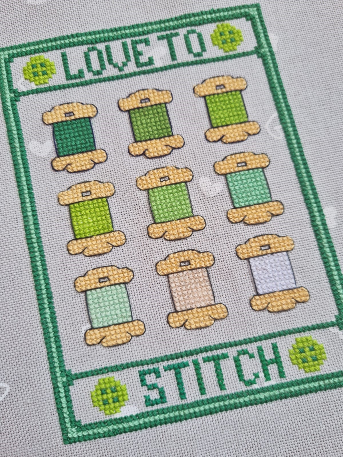 Love To Stitch - Cross Stitch Pattern