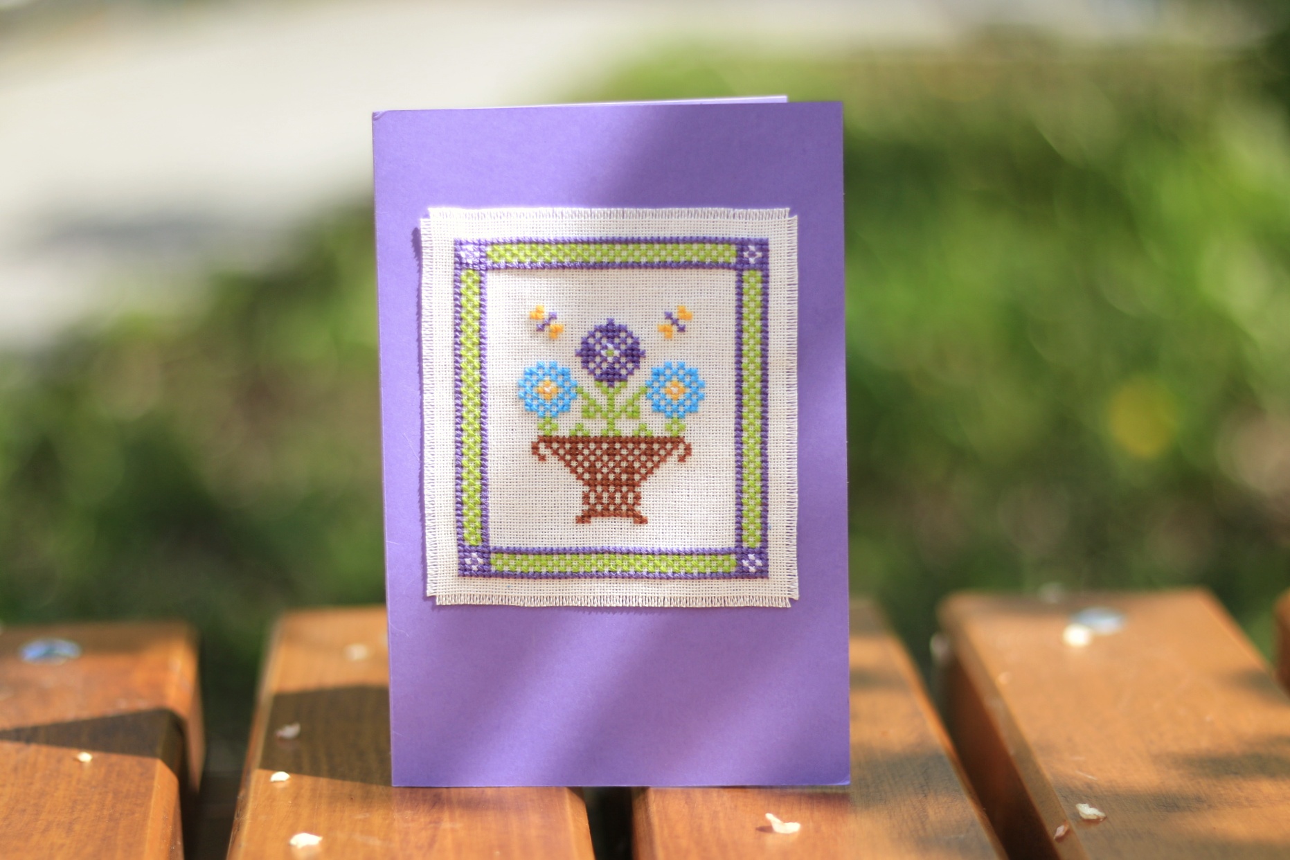 Summer Vase - Cross Stitch Pattern