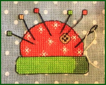 Christmas Pincushion - Cross Stitch Pattern