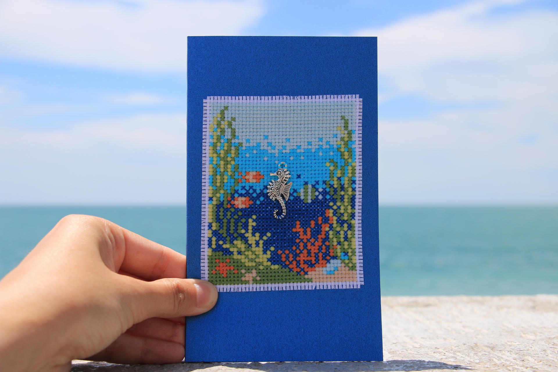 Seahorse - Cross Stitch Pattern