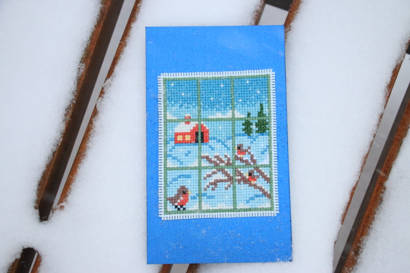 Winter Window - Cross Stitch Pattern